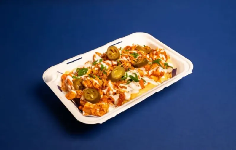 Buffalo Chicken Loaded Fries